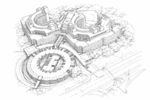 Duplex Architektur, gezeichnet