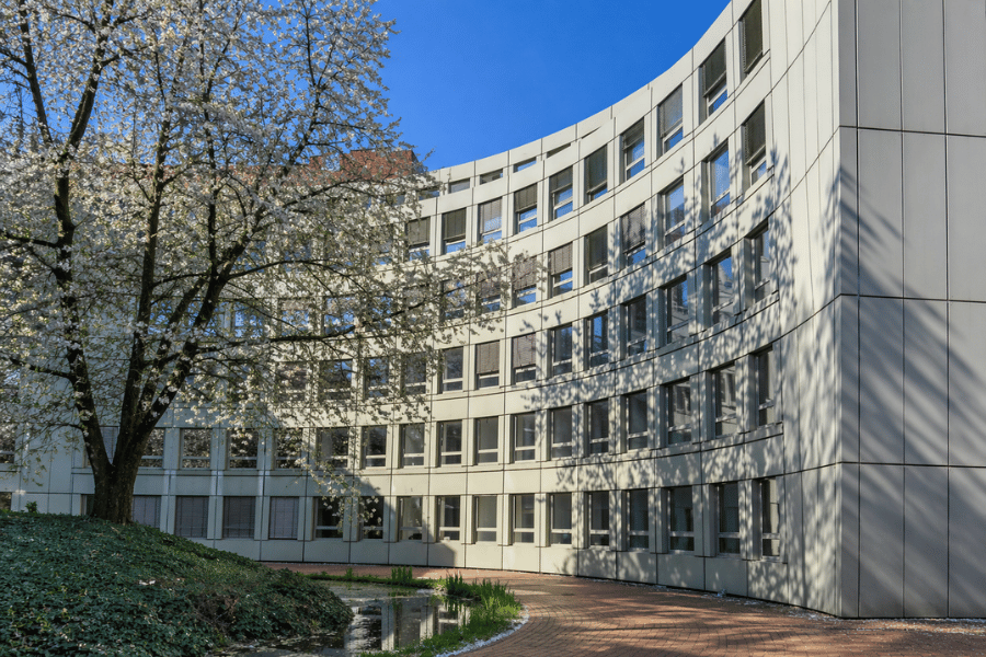 Parkanlage des Duplex